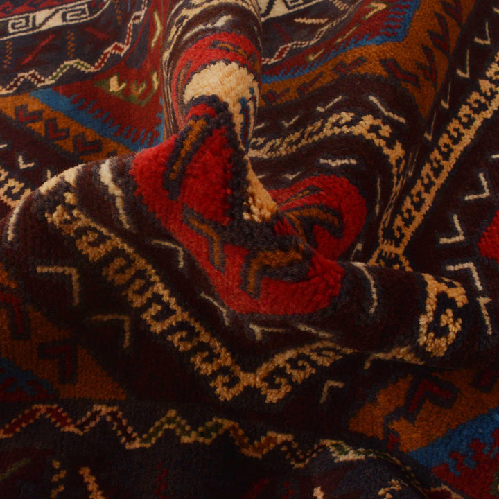 Hand Knotted Baluchi Rug 2' 9" x 4' 9" - No. AL60564