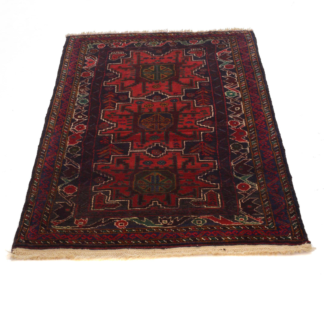 Traditional Baloch Rug 2' 10" x 4' 4" - No. AL52718