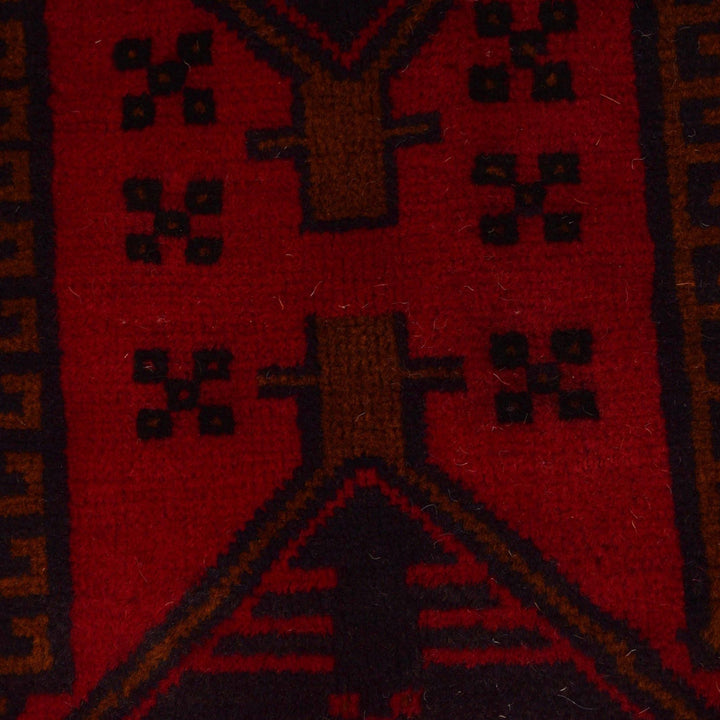 Traditional Baloch Rug 4' 1" x 8' 1" - No. AL34131
