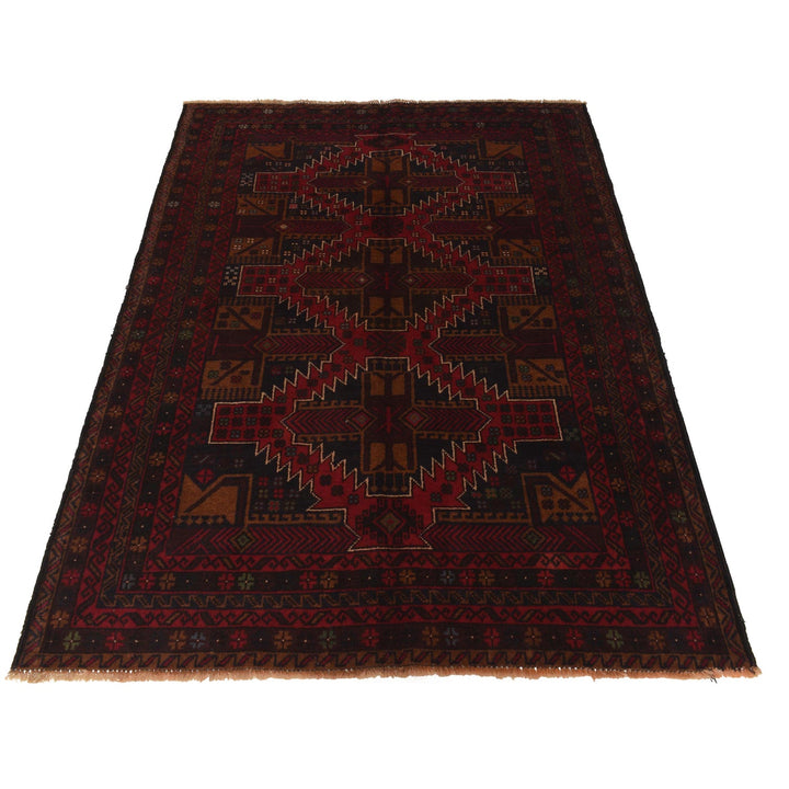 Handmade Baluchi Rug 4' 2" x 5' 10" - No. AL20347