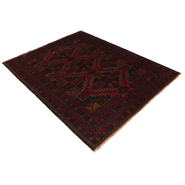 Handmade Baluchi Rug 4' 2" x 5' 10" - No. AL20347