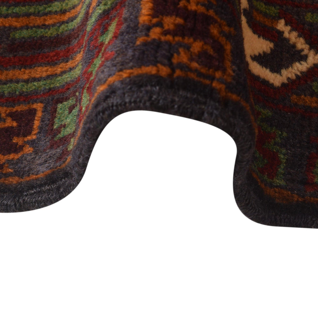 Traditional Baloch Rug 3' 8" x 6' 3" - No. AL31251