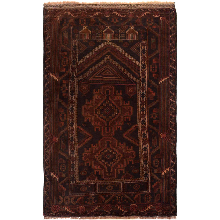 Handmade Prayer Rug 2' 10" x 4' 10" - No. AL71787