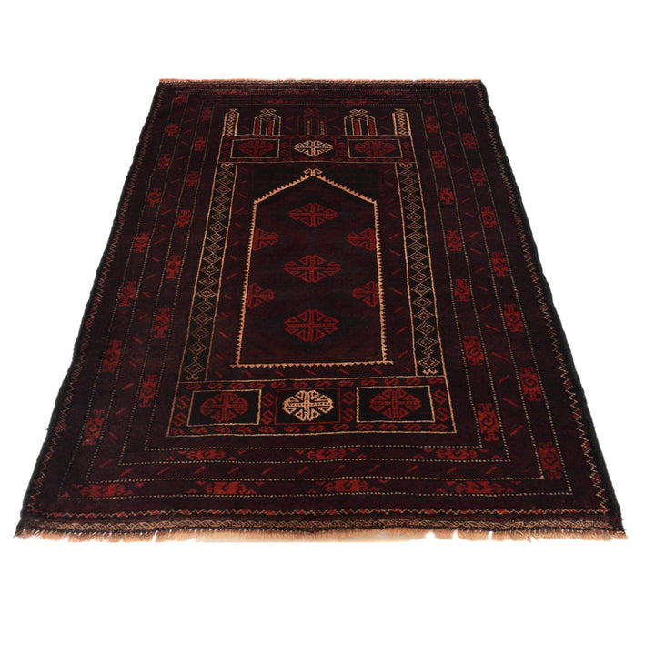 Hand Knotted Prayer Rug 2' 9" x 4' 11" - No. AL46030