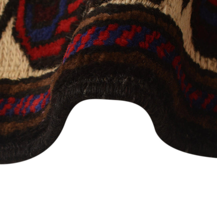 Hand Made Animal Pictorial Area Carpet 2' 9" x 3' 9" - No. AL49527