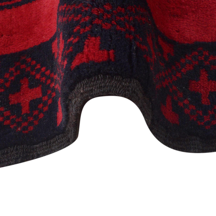 Red Color Baluchi Rug 3' 0" x 4' 6" - No. AL13893