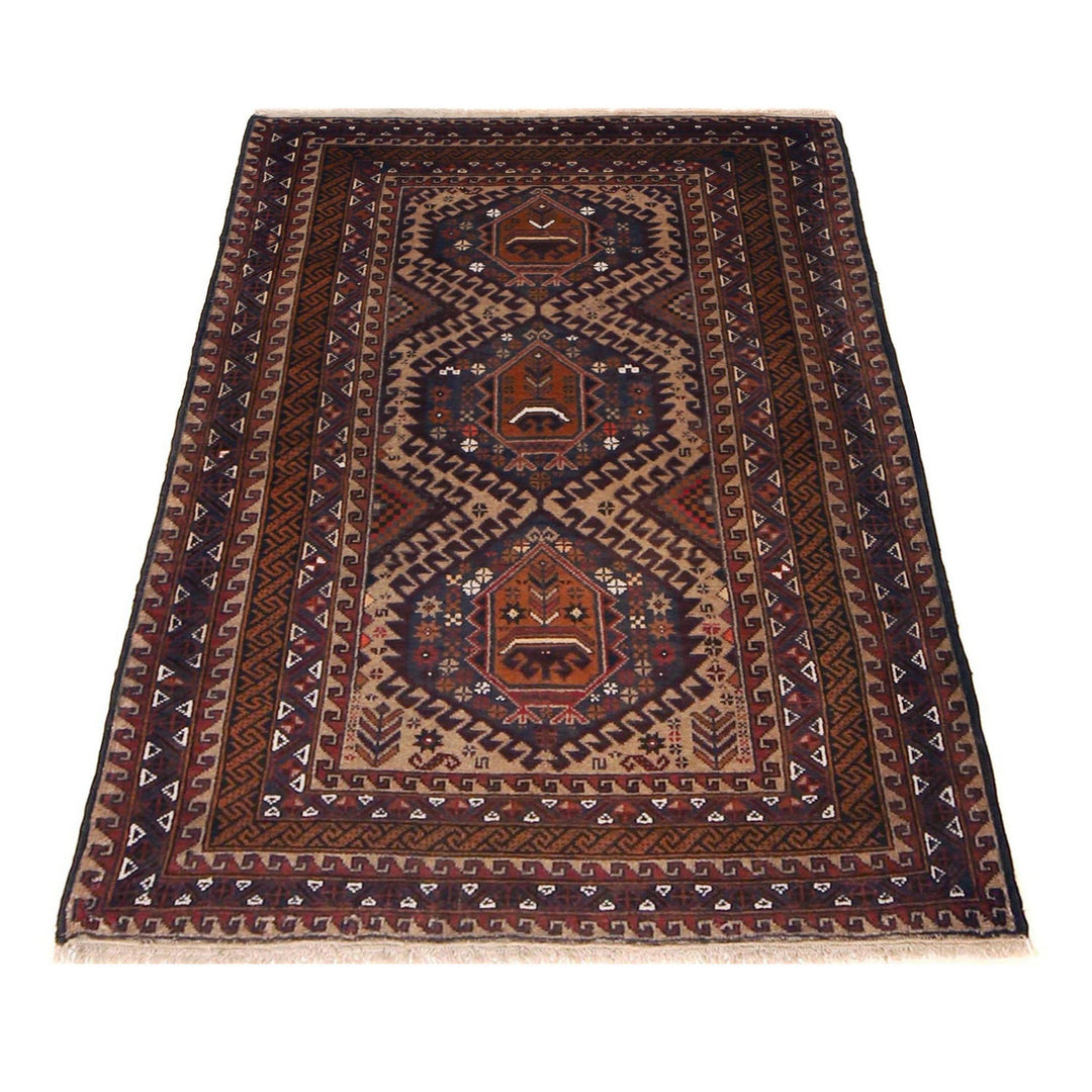 Traditional Baloch Rug 3' 1" x 4' 9" - No. AL78368