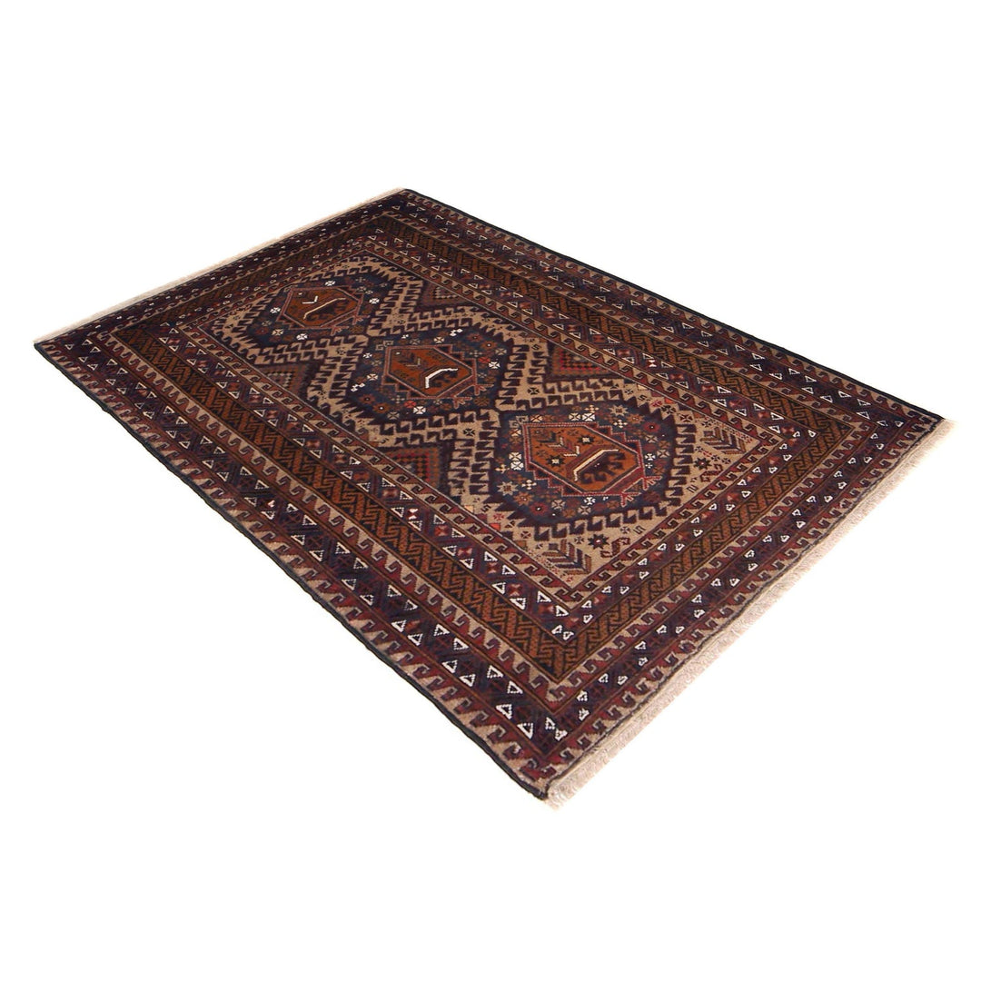 Traditional Baloch Rug 3' 1" x 4' 9" - No. AL78368