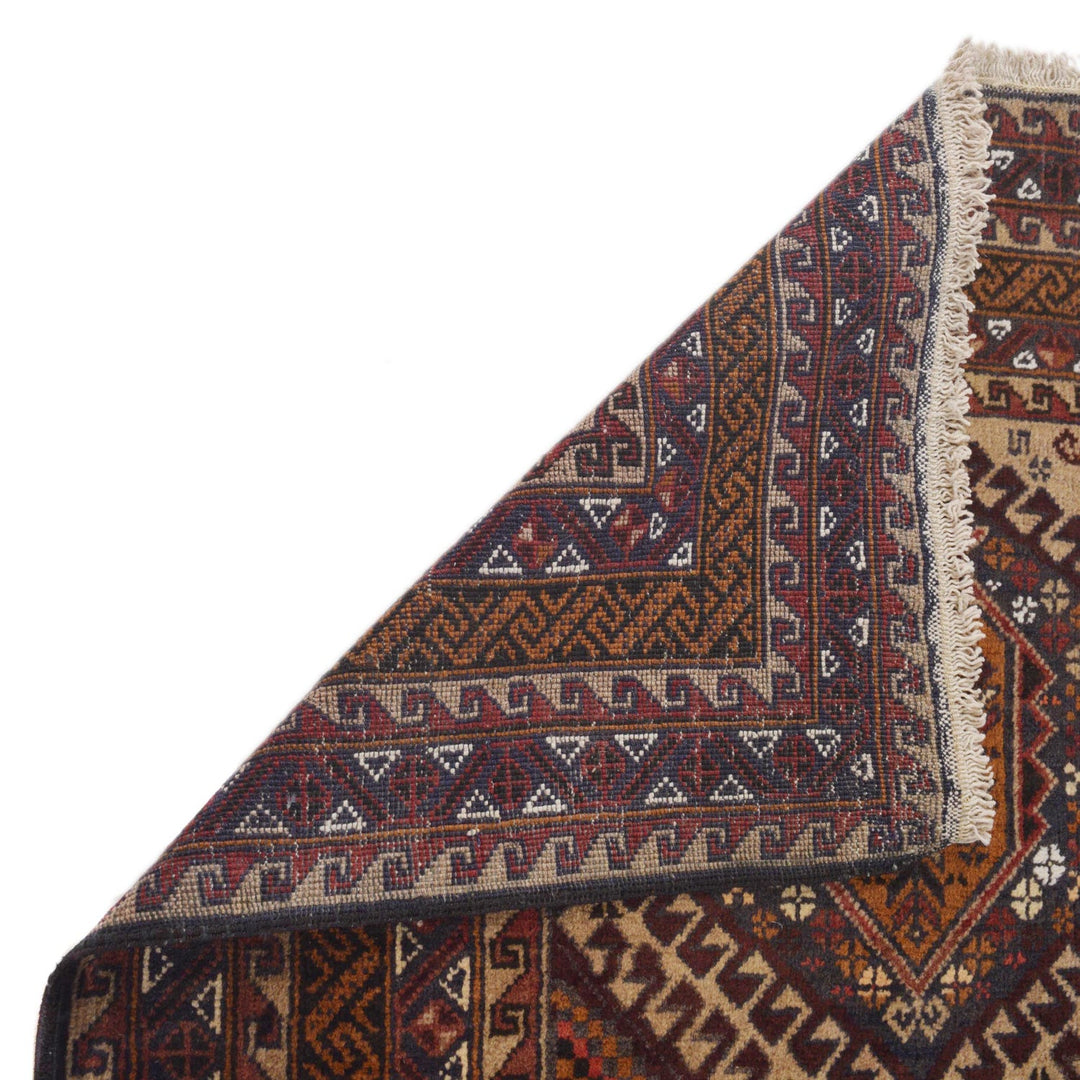 Traditional Baloch Rug 3' 1" x 4' 9" - No. AL78368