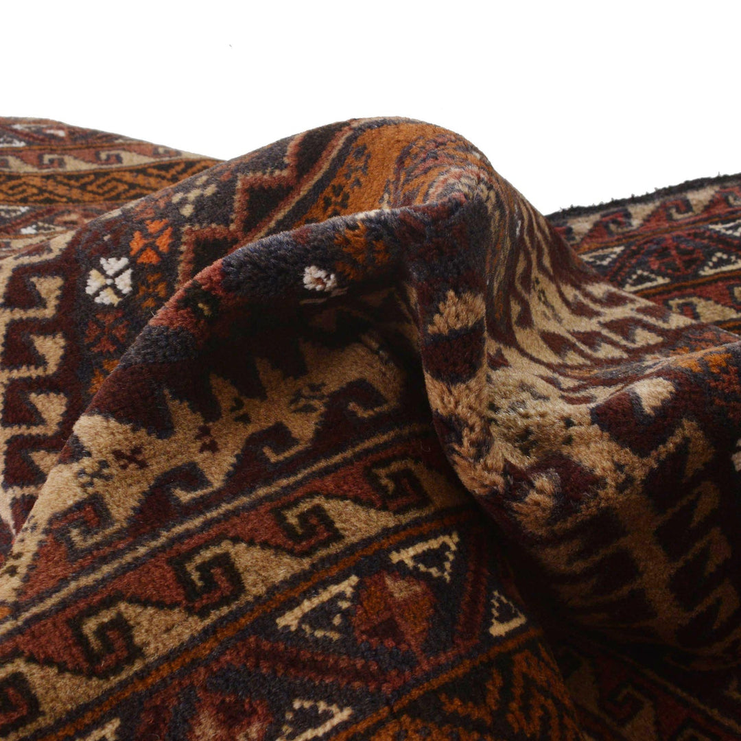 Traditional Baloch Rug 3' 1" x 4' 9" - No. AL78368