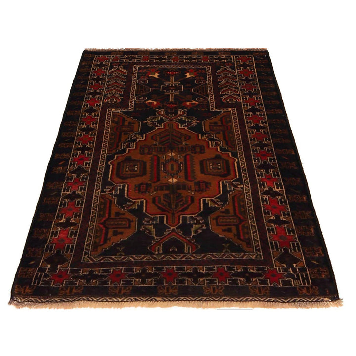 Islamic Prayer Carpet 2' 10" x 4' 1" - No. AL59428