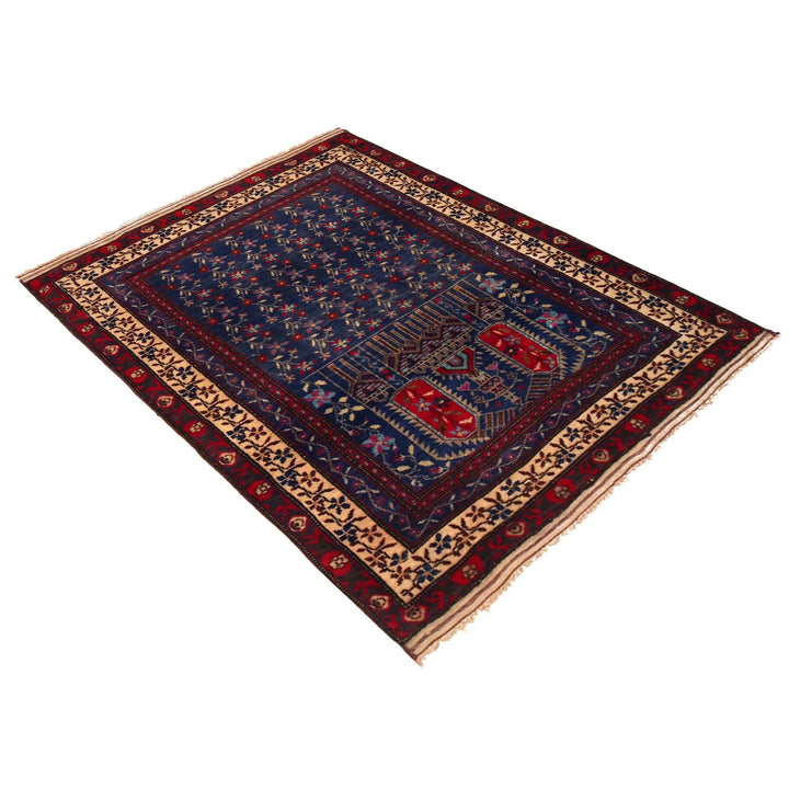 Islamic Prayer Carpet 3' 1" x 4' 7" - No. AL47395