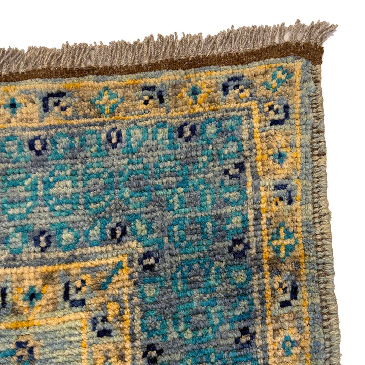 Blue Color Mamluk Carpet 4' 8" x 6' 3" - No. AL35134