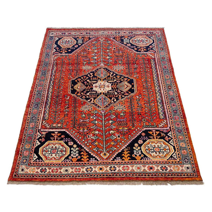Handmade Sherazi Area Rug 5' 9" x 7' 9" - No. AL50825
