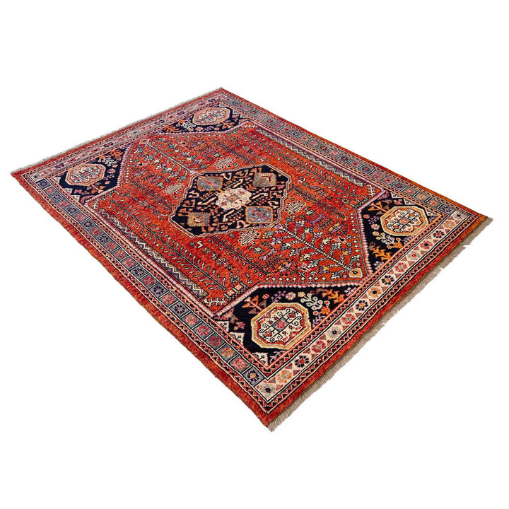 Handmade Sherazi Area Rug 5' 9" x 7' 9" - No. AL50825