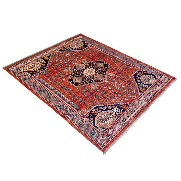 Handmade Sherazi Area Rug 5' 9" x 7' 9" - No. AL50825