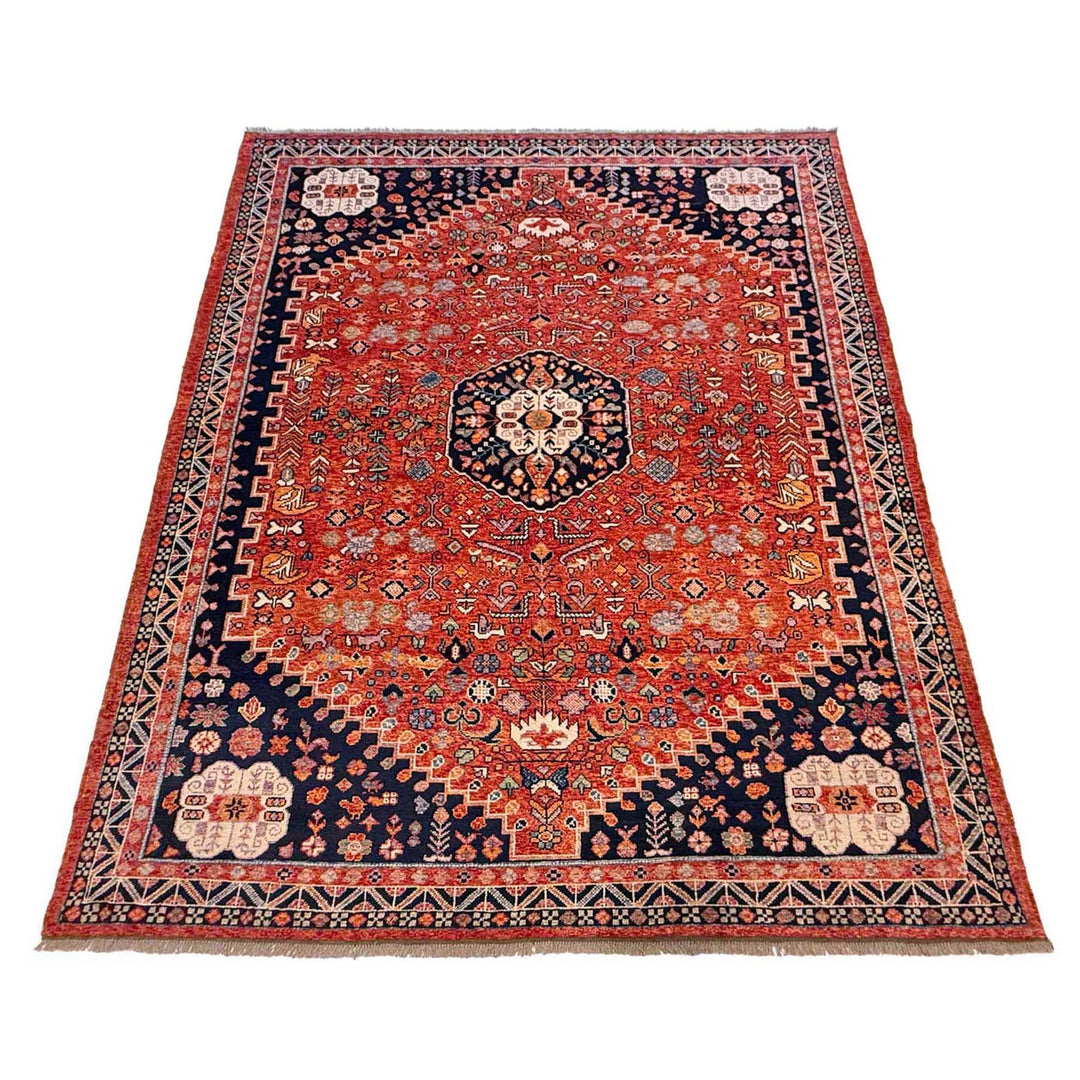 Shirazi Hand Knotted Carpet 8' 2" x 11' 1" - No. AL41531