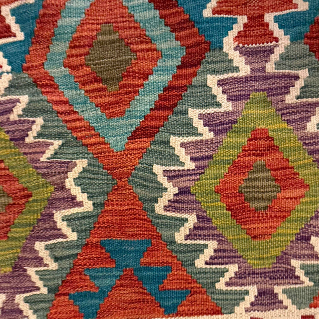 Small Size Chobi Kilim 3' 10" x 5' 9" - No. AL43312