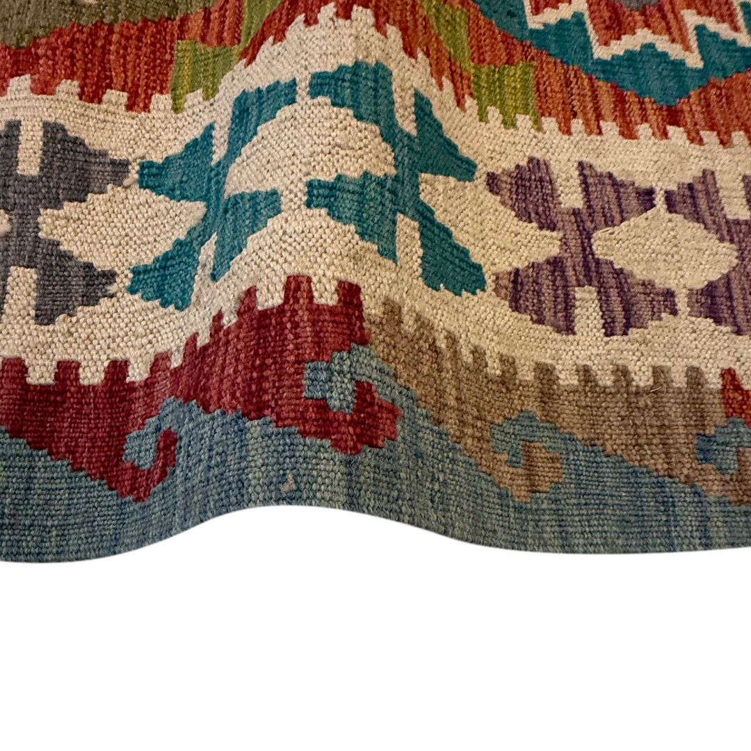 Small Size Chobi Kilim 3' 10" x 5' 9" - No. AL99209