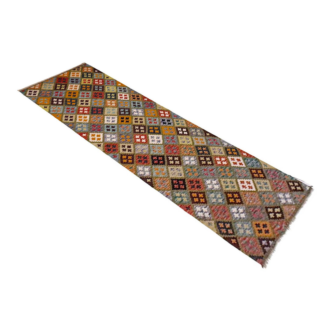 Long Chobi Kilim Runner 2' 8" x 9' 10" - No. AL52688
