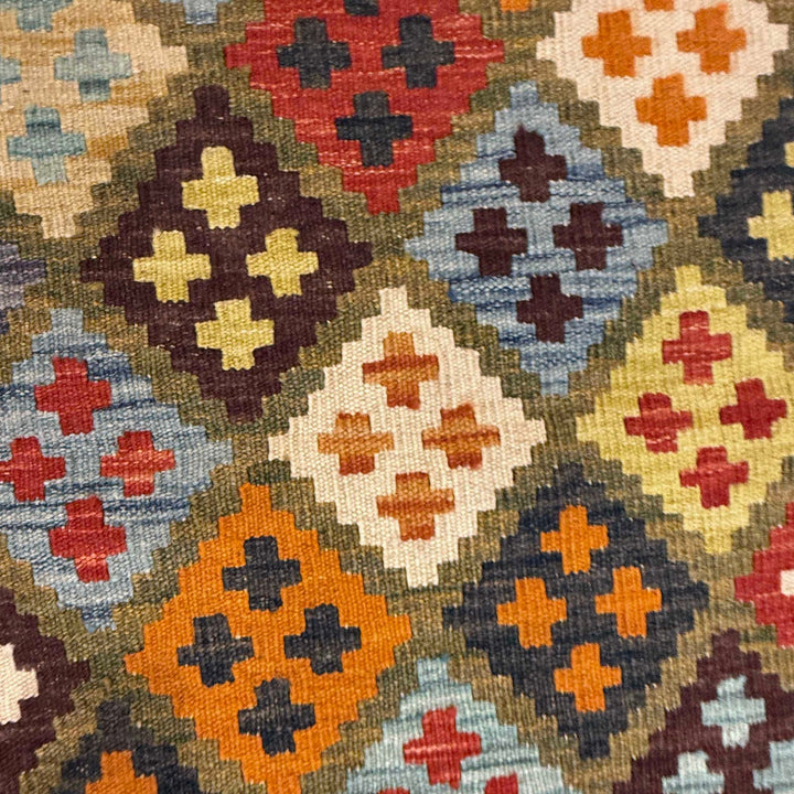 Long Chobi Kilim Runner 2' 8" x 9' 10" - No. AL52688