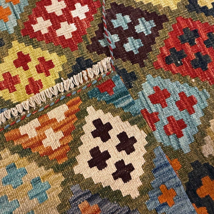 Long Chobi Kilim Runner 2' 8" x 9' 10" - No. AL52688