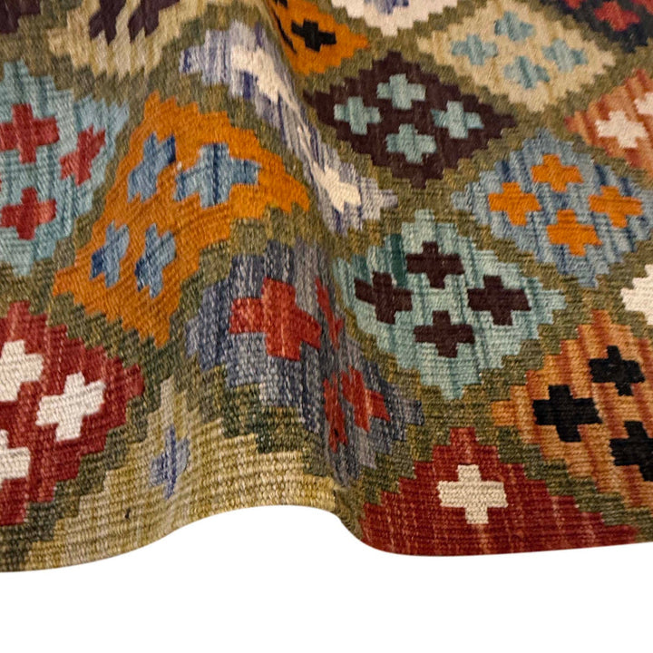 Long Chobi Kilim Runner 2' 8" x 9' 10" - No. AL52688