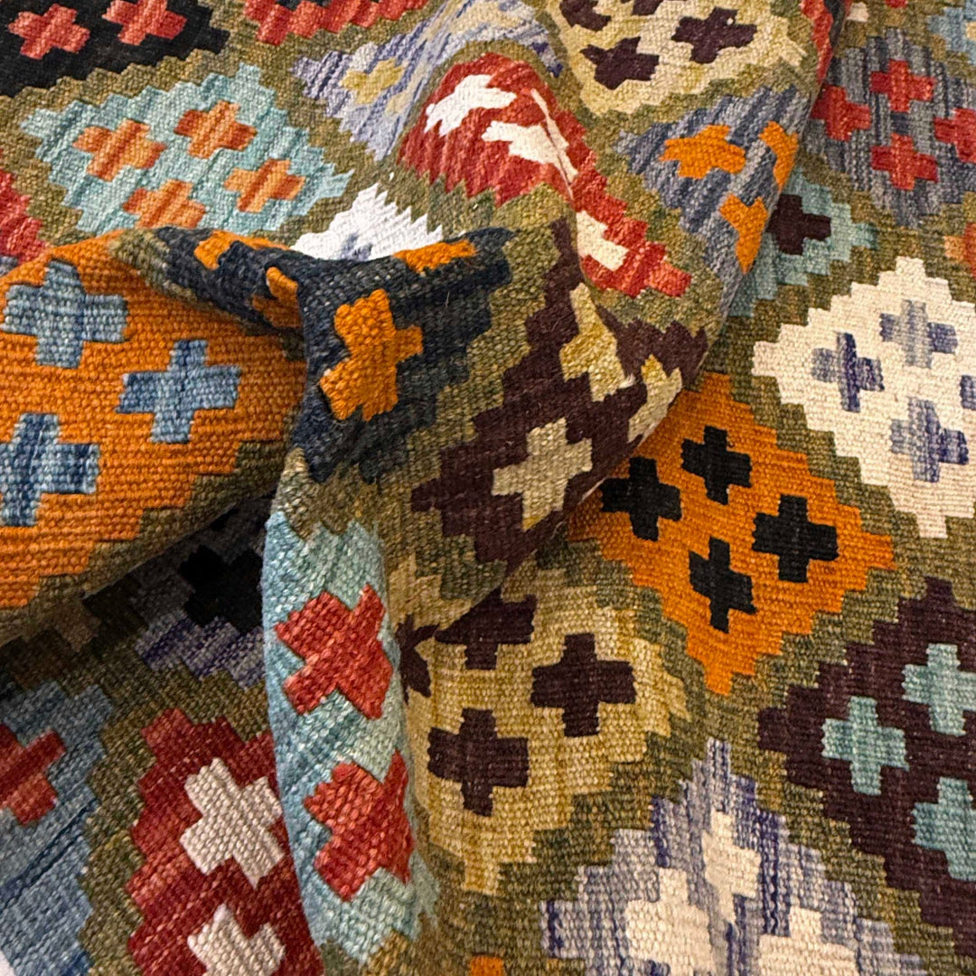 Long Chobi Kilim Runner 2' 8" x 9' 10" - No. AL52688