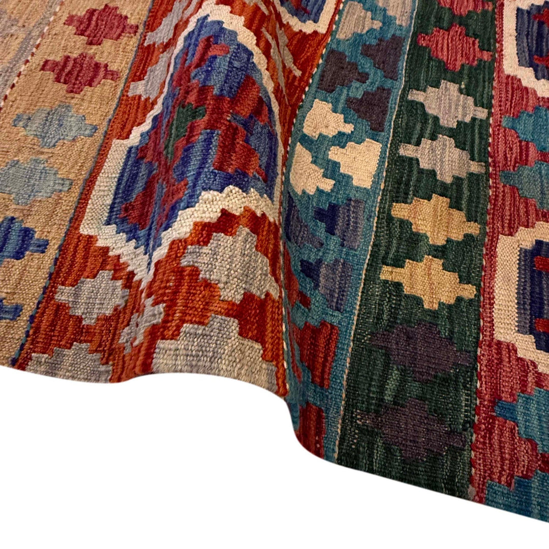 Hand Made Afghan Kilim 3' 3" x 5' 2" - No. AL42635
