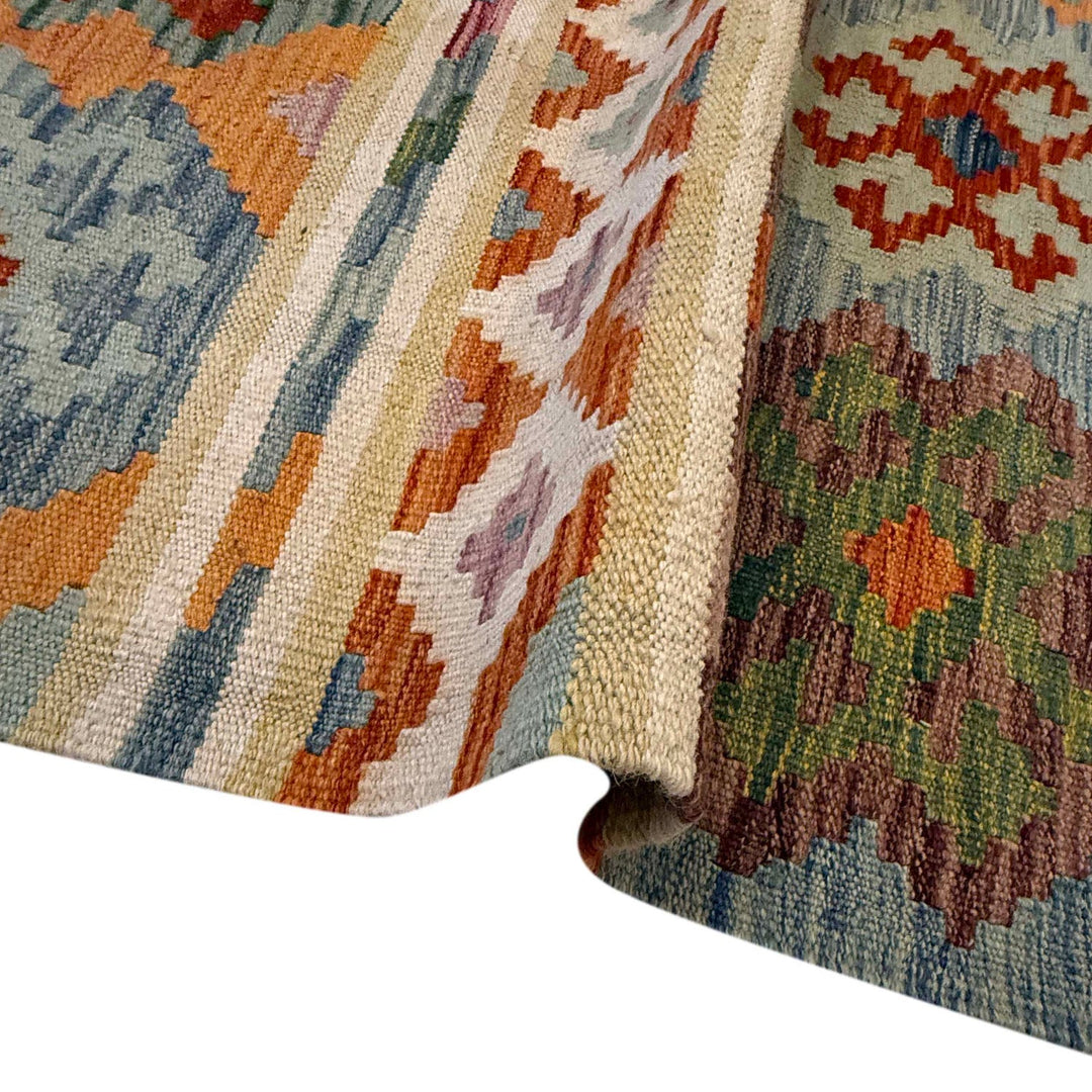 Medium Size Chobi Kilim 6' 7" x 10' 2" - No. AL72147