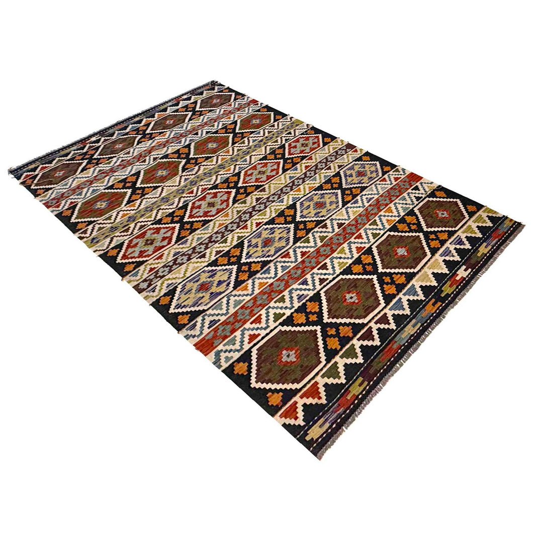 Medium Size Chobi Kilim 4' 11" x 7' 3" - No. AL91158