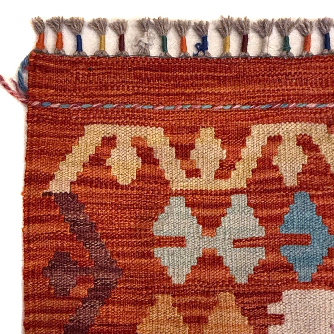 Handmade Vegetable Kilim 6' 8" x 9' 11" - No. AL89323