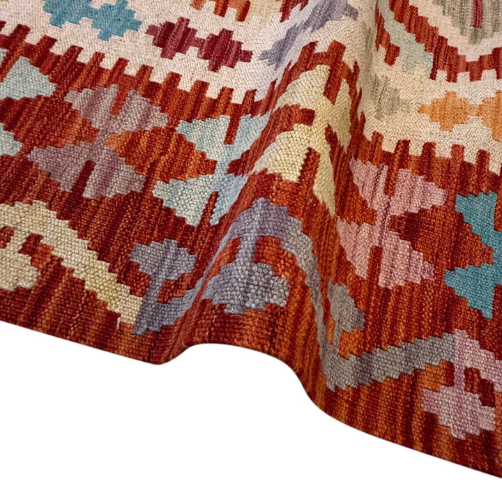 Handmade Vegetable Kilim 6' 8" x 9' 11" - No. AL89323