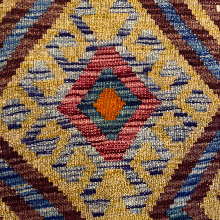 Handmade Vegetable Kilim Runner 2' 8" x 9' 11" - No. AL69915