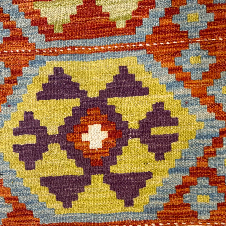 Handmade Vegetable Kelim Runner 2' 9" x 9' 8" - No. AL24787