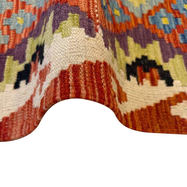 Handmade Vegetable Kelim Runner 2' 9" x 9' 8" - No. AL24787