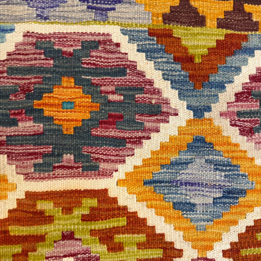 Handmade Vegetable Kelim 4' 1" x 5' 11" - No. AL78471