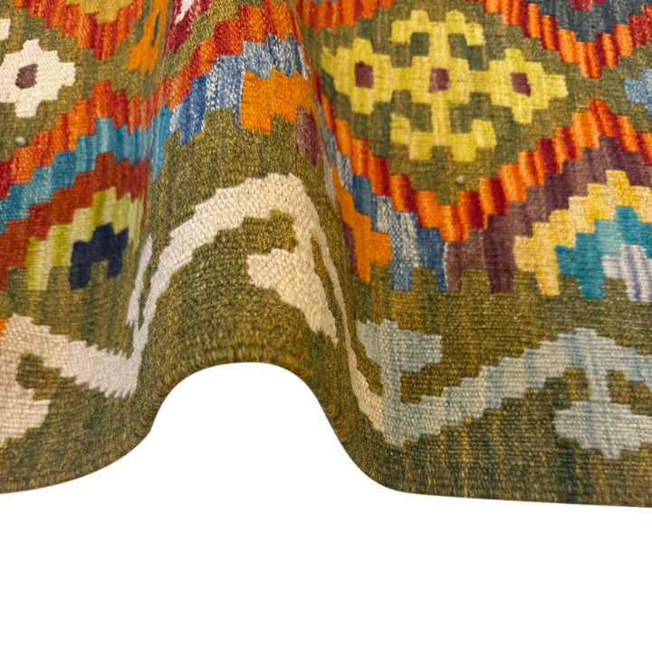 Hand Made Afghan Kilim Runner 2' 6" x 6' 8" - No. AL19888