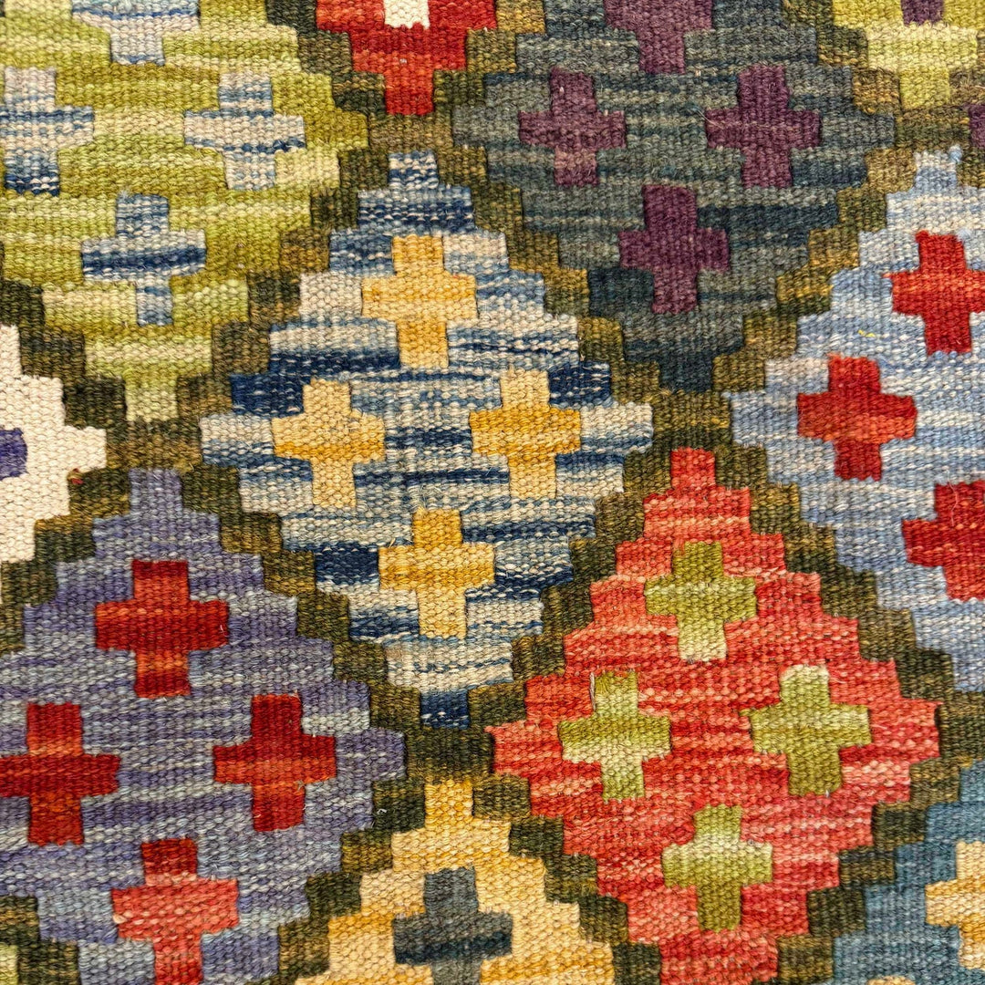 Small Size Chobi Kilim 3' 5" x 5' 0" - No. AL22274