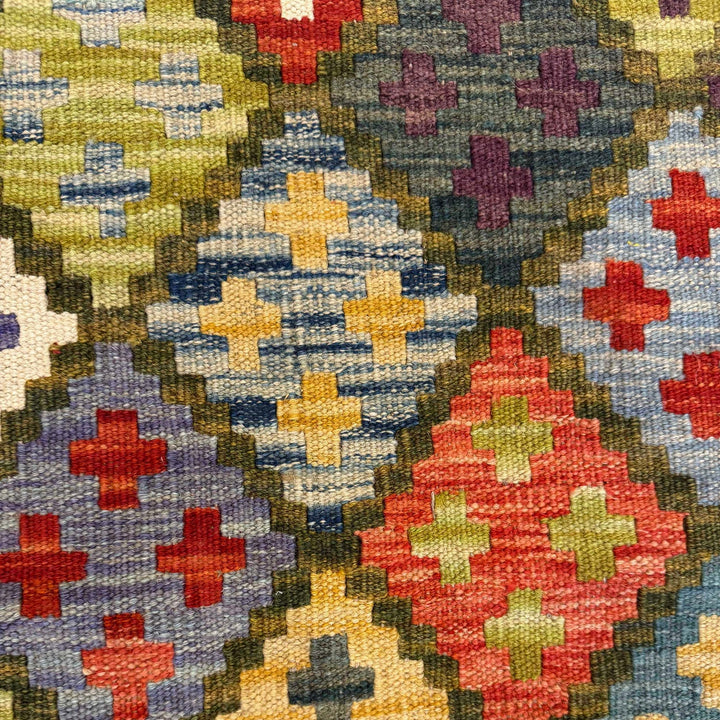 Small Size Chobi Kilim 3' 5" x 5' 0" - No. AL22274