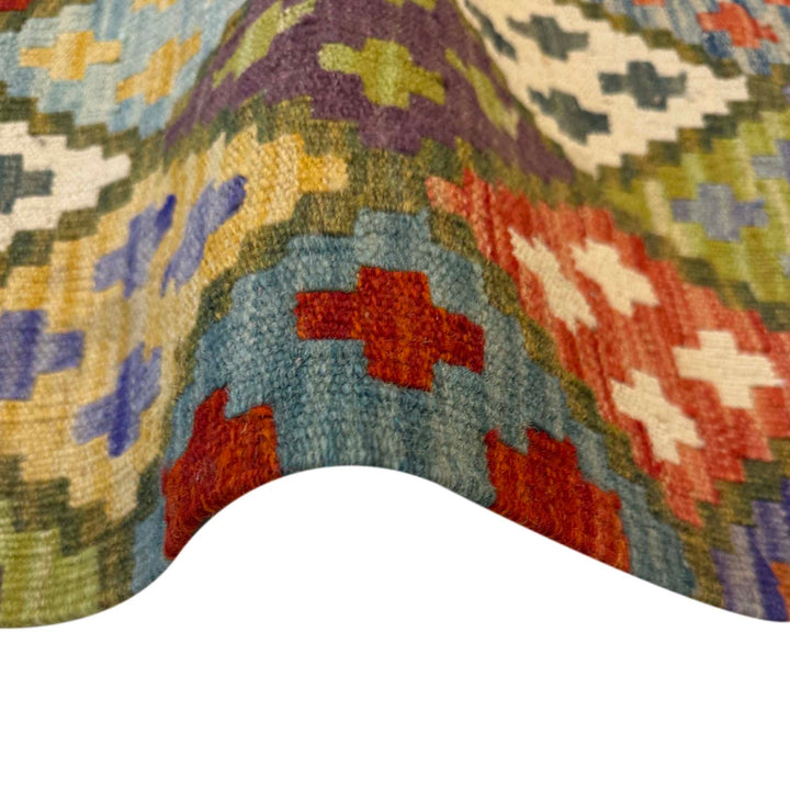 Small Size Chobi Kilim 3' 5" x 5' 0" - No. AL22274