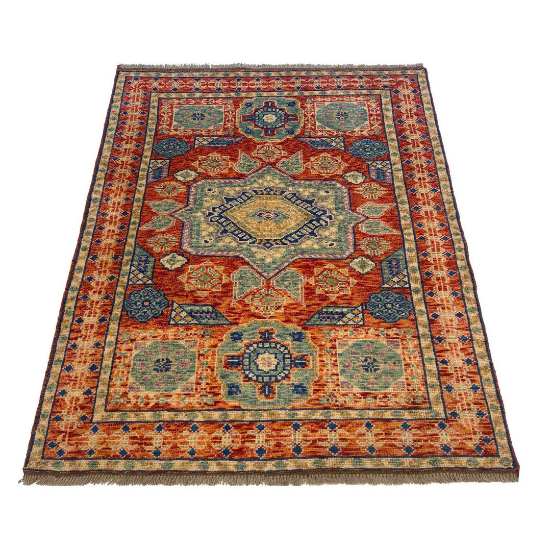 Oriental Mamluk Area Rug 3' 11" x 5' 9" - No. AL93486