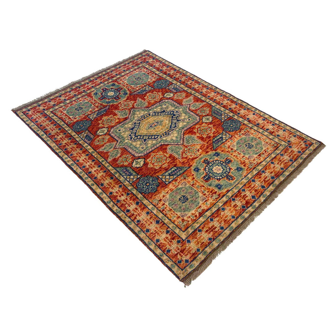 Oriental Mamluk Area Rug 3' 11" x 5' 9" - No. AL93486