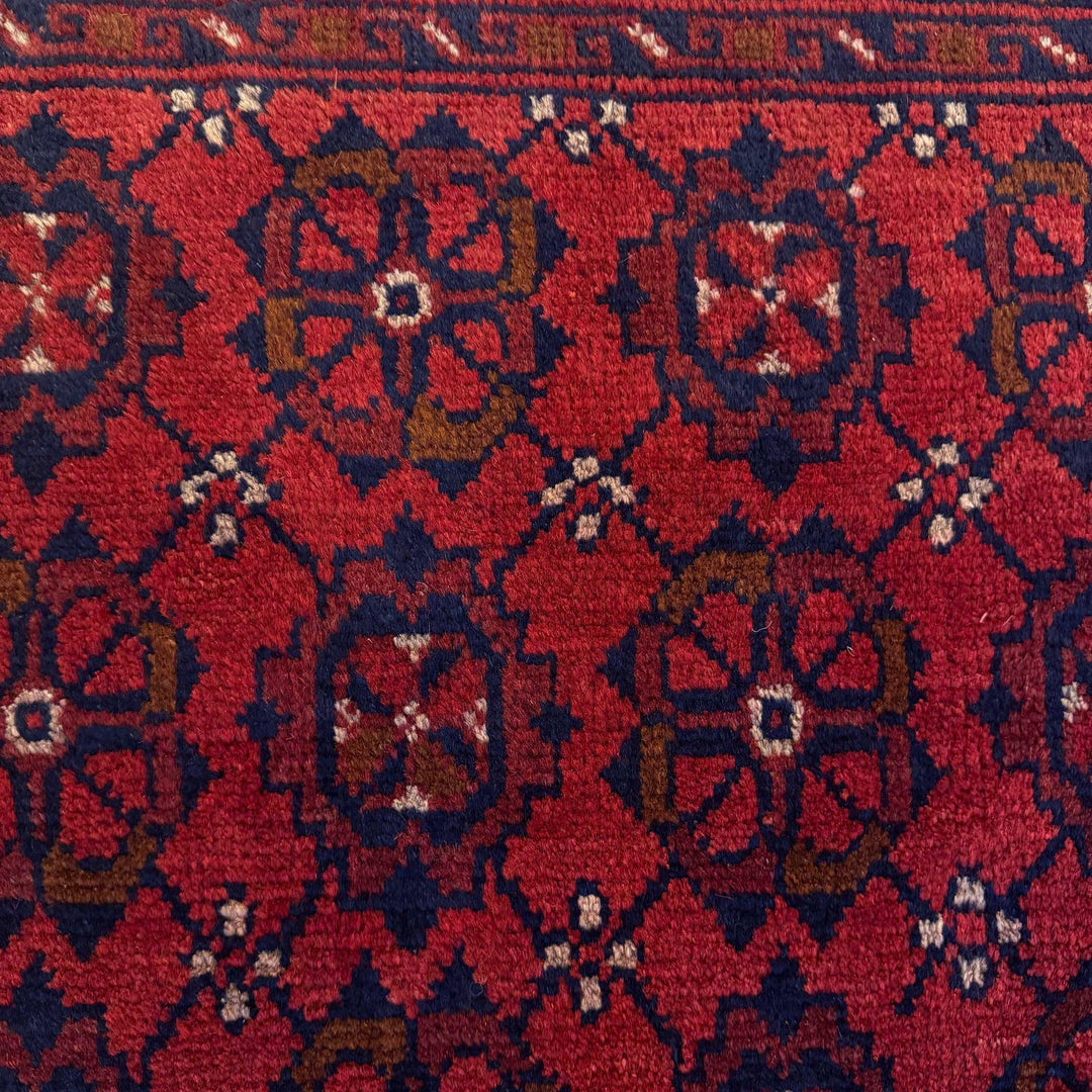 Handwoven Khal Mohammadi Afghan Carpet 3' 3" x 5' 5" - No. AL70418