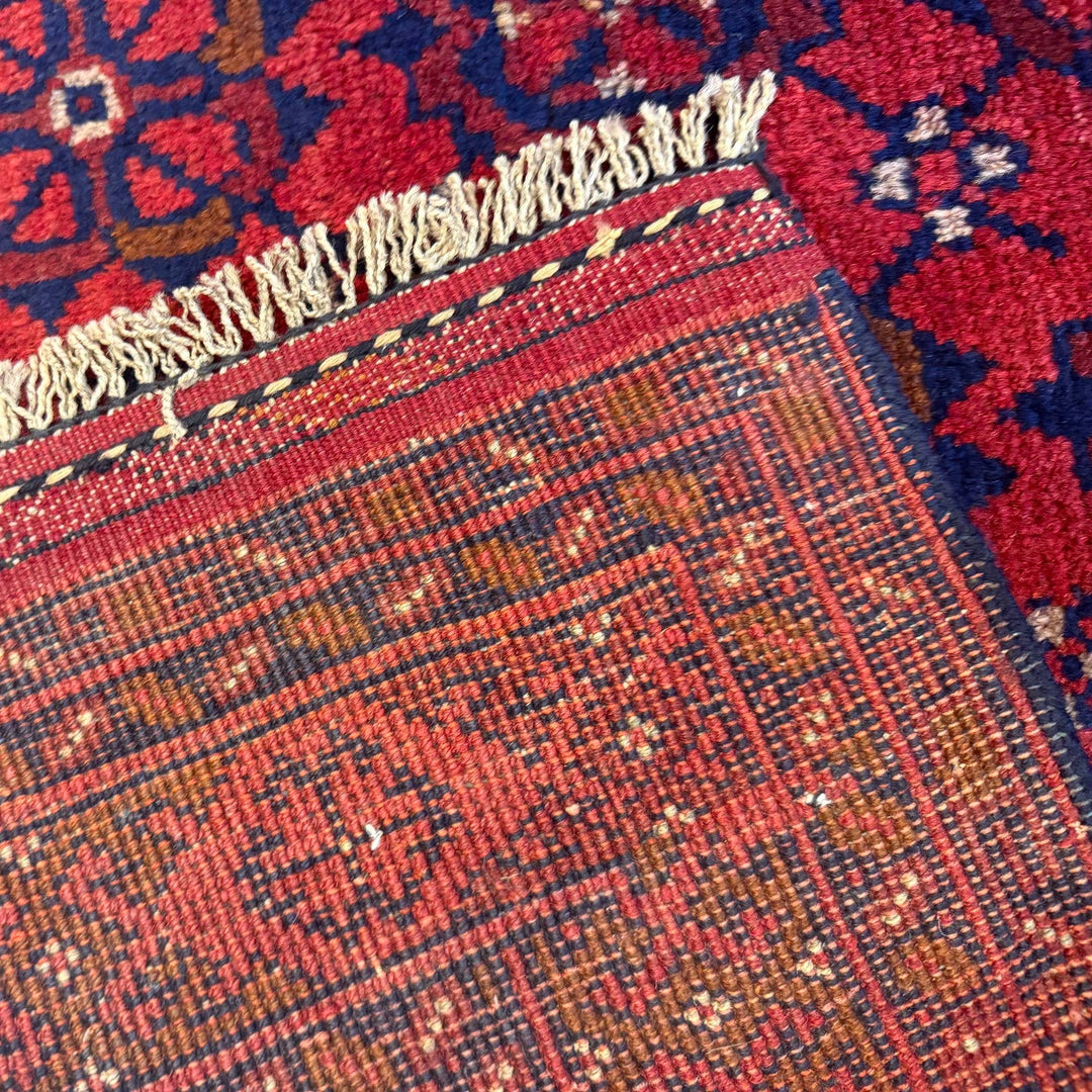 Handwoven Khal Mohammadi Afghan Carpet 3' 3" x 5' 5" - No. AL70418