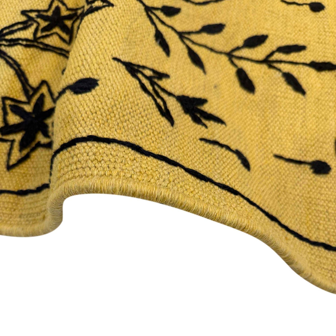 Pakistani Embroidery Kilim Runner 2' 4"x 7' 9" - No. AL83184