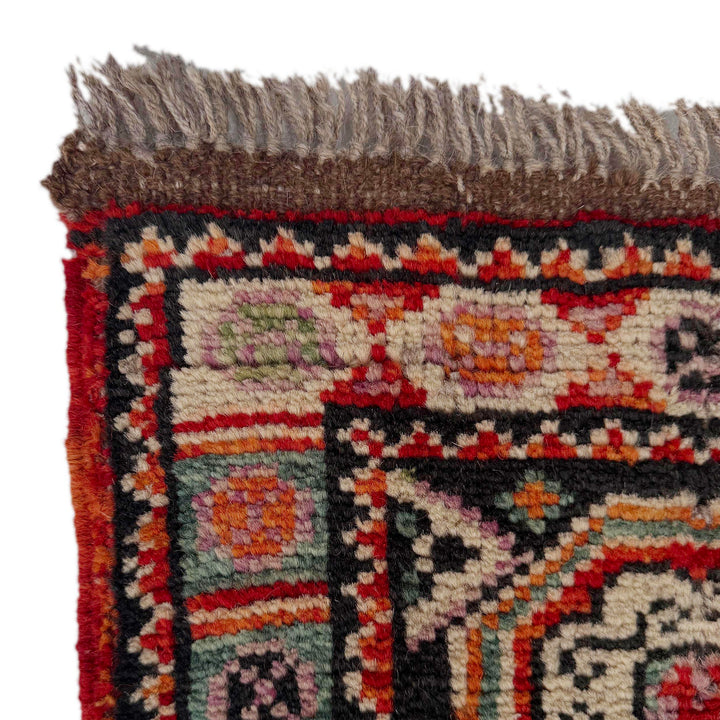 Afghan Shiraz Rug 2' 8" x 13' 0" Hand-Knotted pattern