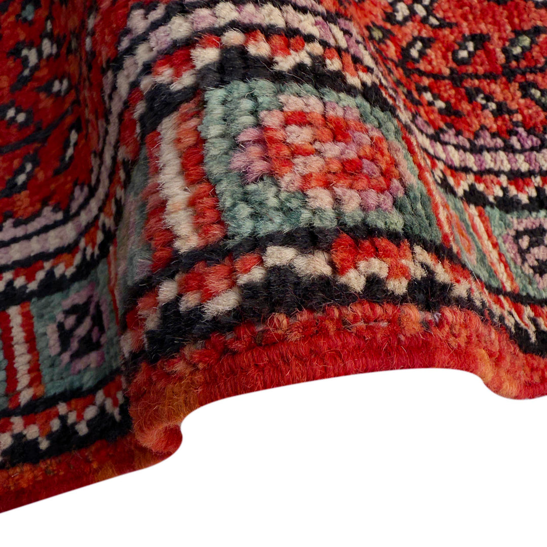 Afghan Shiraz Rug 2' 8" x 13' 0" Hand-Knotted field