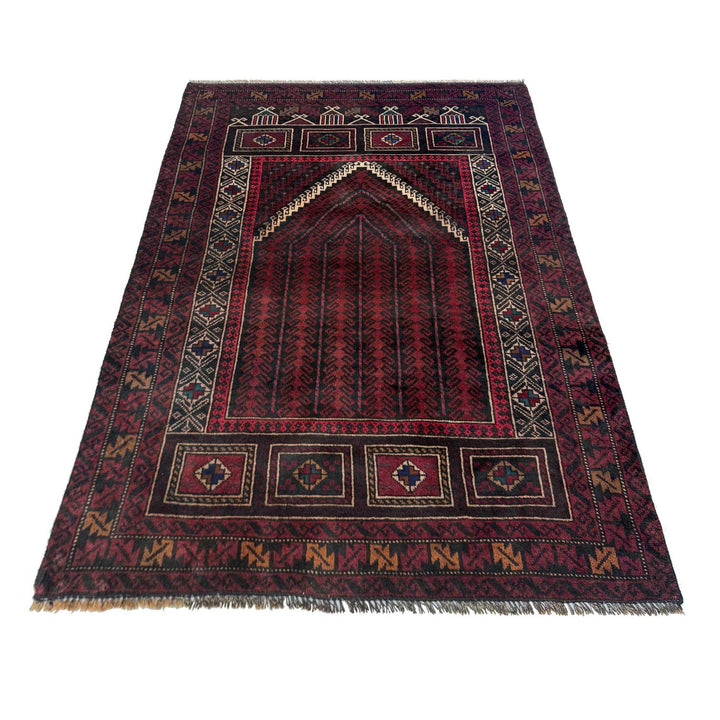 Islamic Prayer Carpet 2' 11" x 4' 6" - No. AL44826