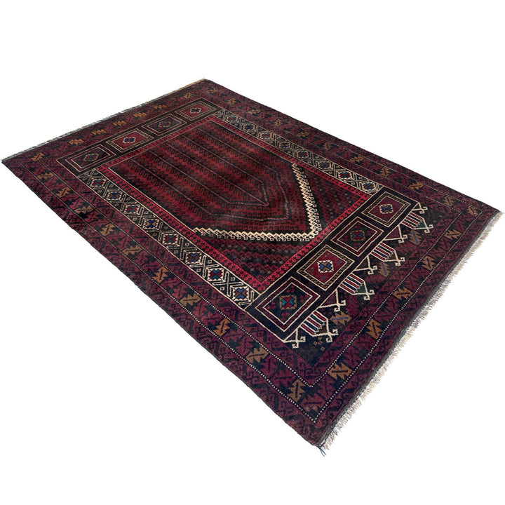 Islamic Prayer Carpet 2' 11" x 4' 6" - No. AL44826
